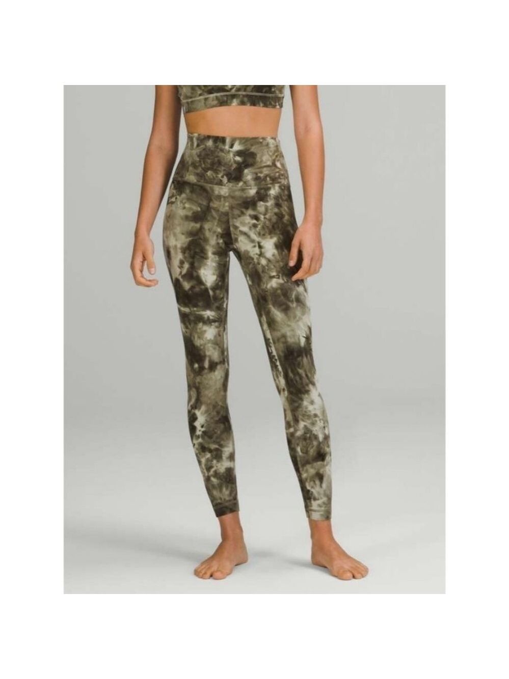 Lululemon Align High-Rise Pant 28"' Diamond Dye Light Sage Medium Olive